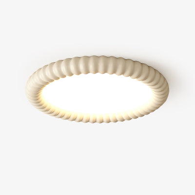 Ulire Nordic Art Ripple Resin Ceiling Light