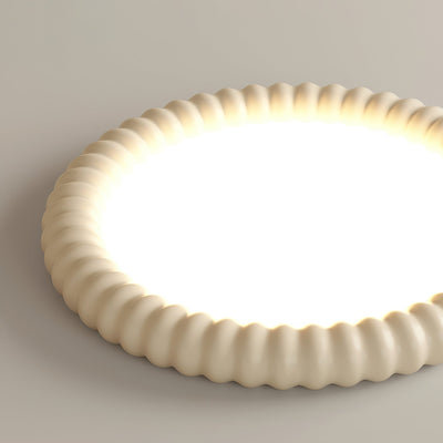 Ulire Nordic Art Ripple Resin Ceiling Light