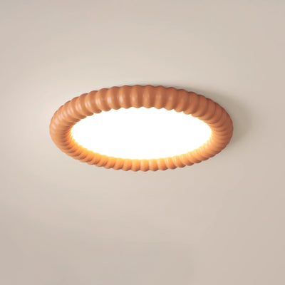 Ulire Nordic Art Ripple Resin Ceiling Light