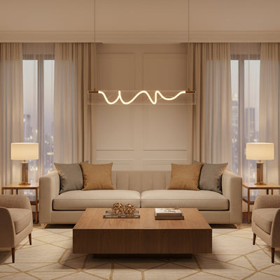 Ripple Linear Pendant Lamp