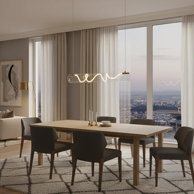 Ripple Linear Pendant Lamp