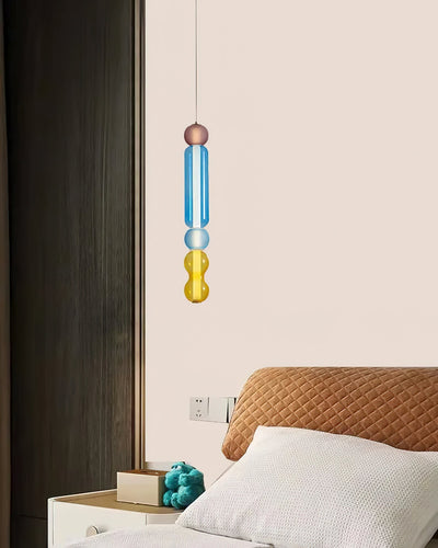Lioririse Pendant Lamp Colored Glass Modern
