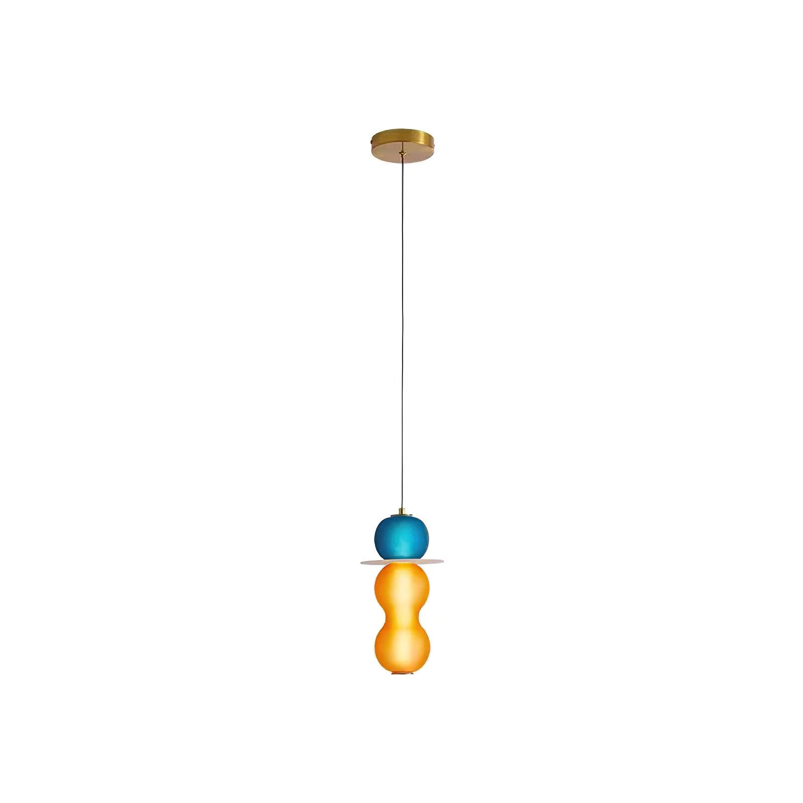 Lioririse Pendant Lamp Colored Glass Modern