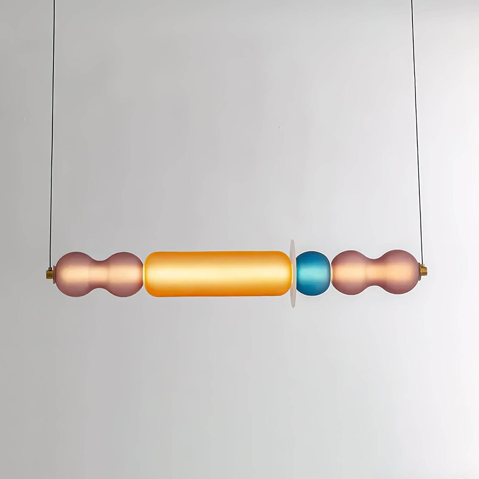 Lioririse Pendant Lamp Colored Glass Modern