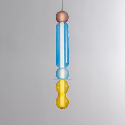 Lioririse Pendant Lamp Colored Glass Modern
