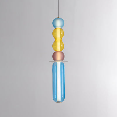 Lioririse Pendant Lamp Colored Glass Modern