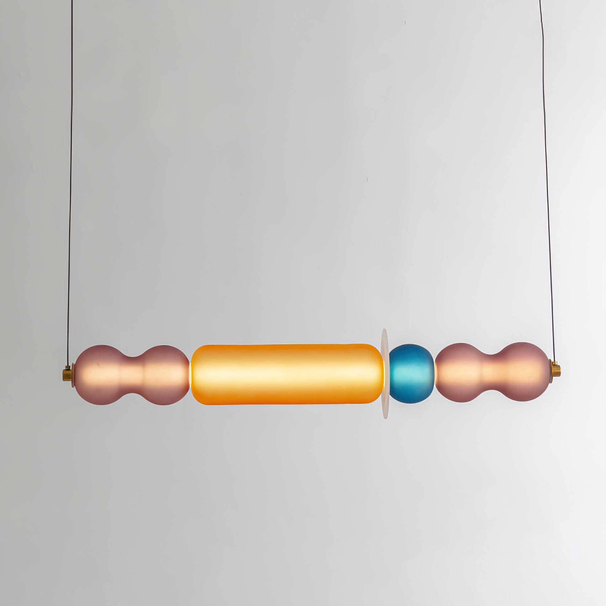 Lioririse Pendant Lamp Colored Glass Modern