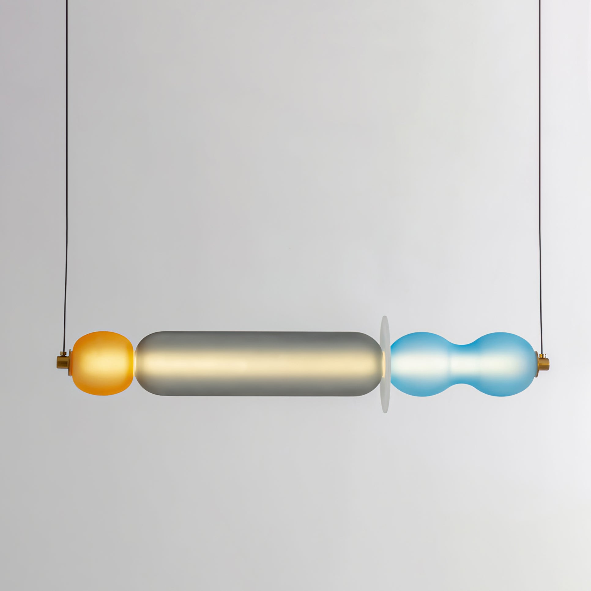 Lioririse Pendant Lamp Colored Glass Modern