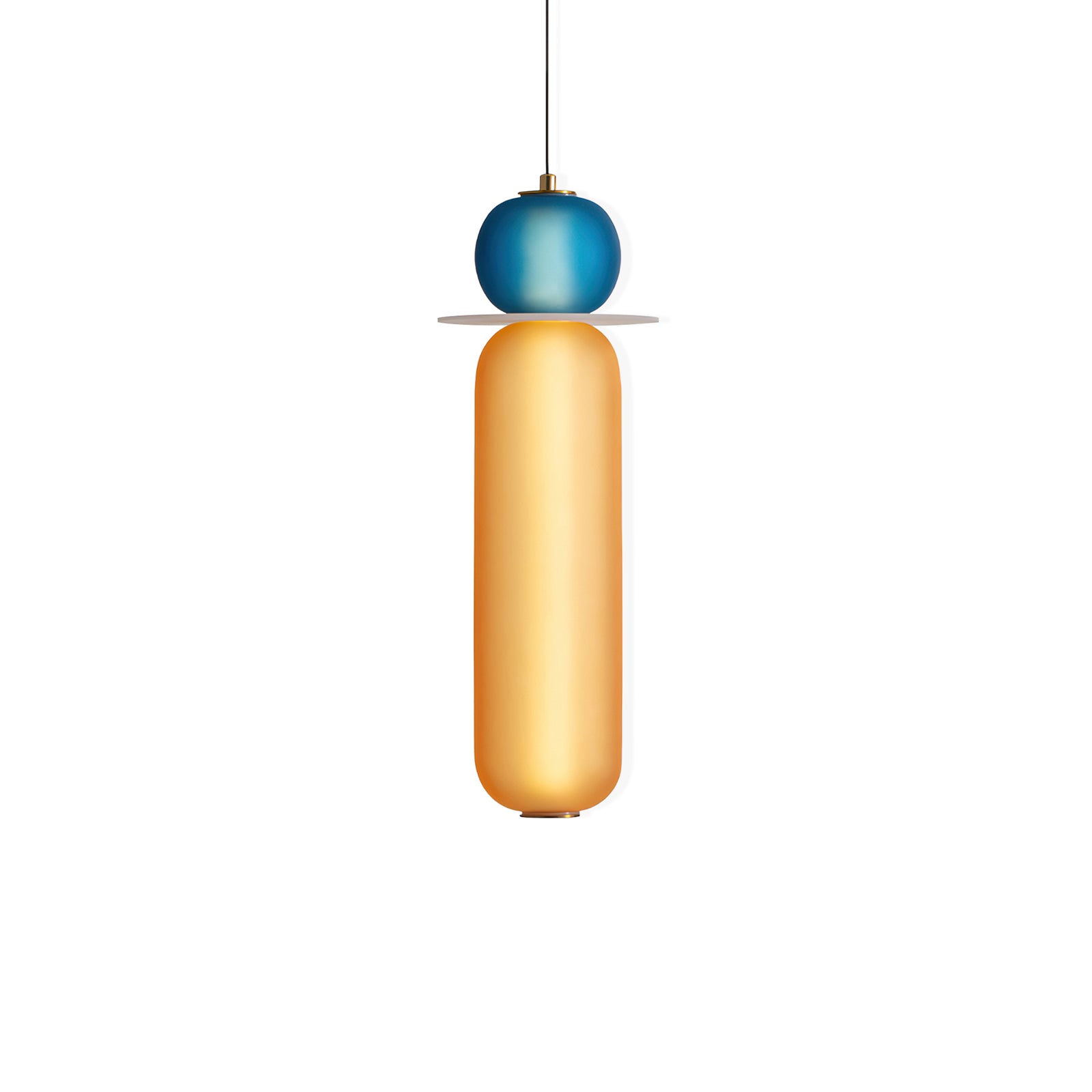 Lioririse Pendant Lamp Colored Glass Modern