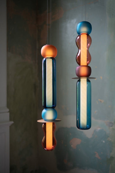 Lioririse Pendant Lamp Colored Glass Modern