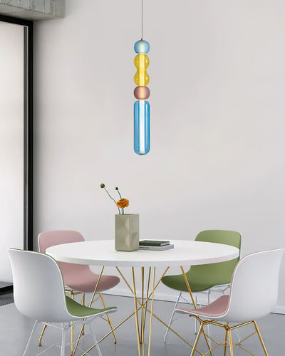 Lioririse Pendant Lamp Colored Glass Modern