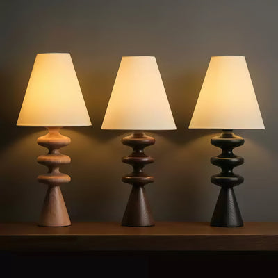 Zelms Modern Wood Table Lamp