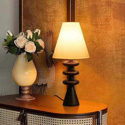 Zelms Modern Wood Table Lamp