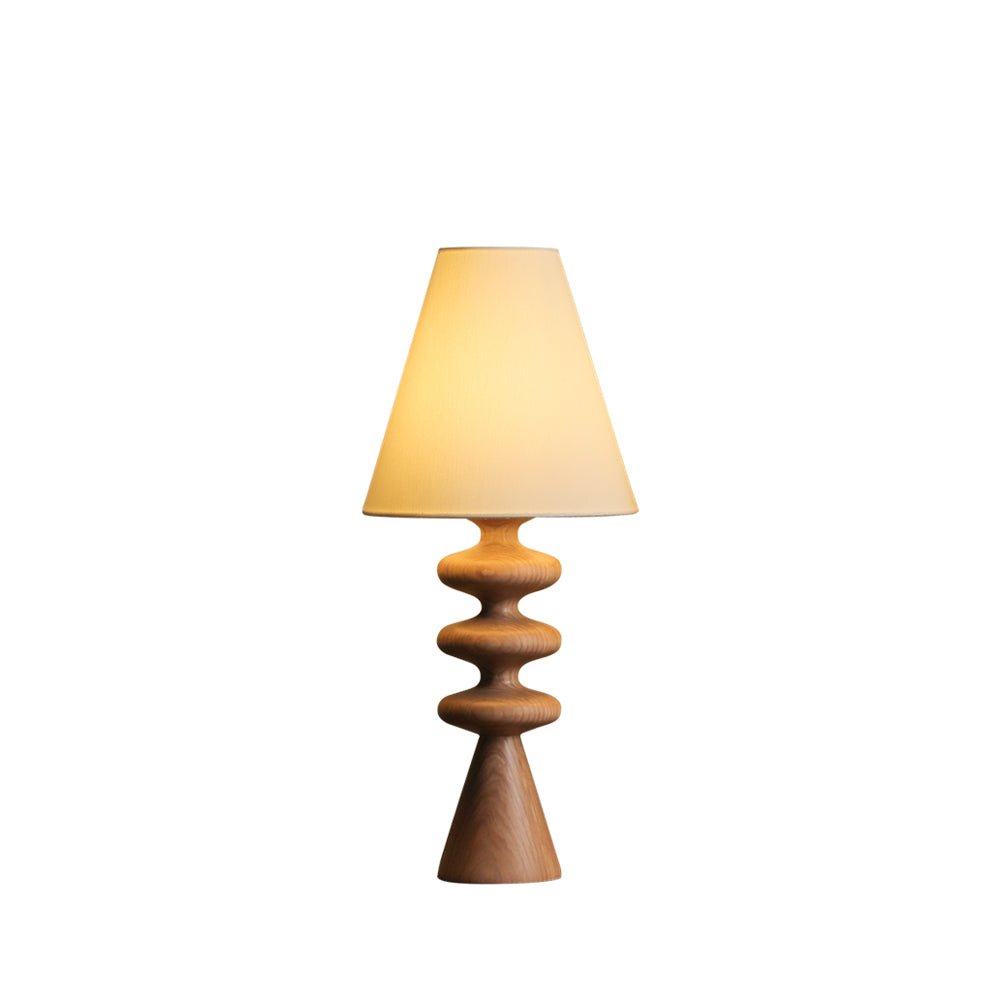 Zelms Modern Wood Table Lamp