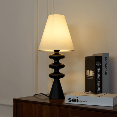 Zelms Modern Wood Table Lamp