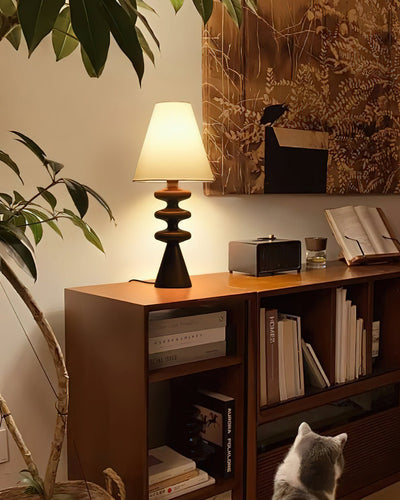 Zelms Modern Wood Table Lamp