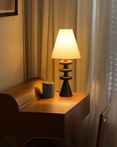 Zelms Modern Wood Table Lamp