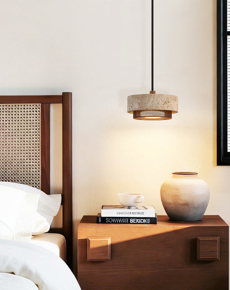 Valoira Travertine Pendant Lamp