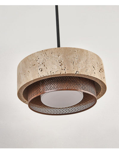 Valoira Travertine Pendant Lamp