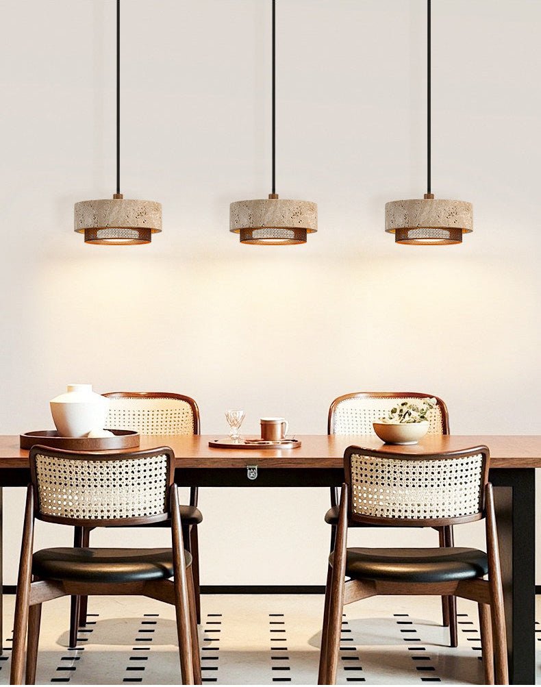 Valoira Travertine Pendant Lamp
