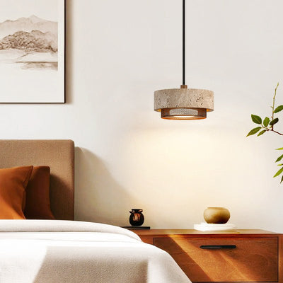 Valoira Travertine Pendant Lamp
