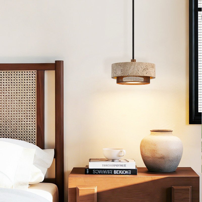 Valoira Travertine Pendant Lamp