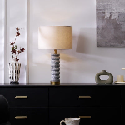 Petirielle Modern Stone Table Lamp