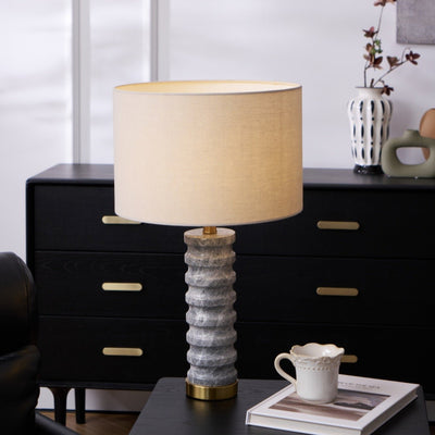 Petirielle Modern Stone Table Lamp