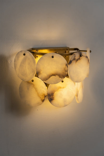 Nivivaya Alabaster Wall Lamp