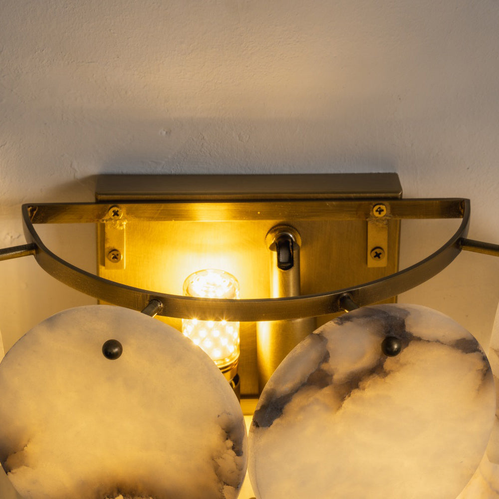 Nivivaya Alabaster Wall Lamp