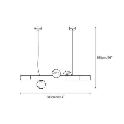 Avaros Linear Pendant Light