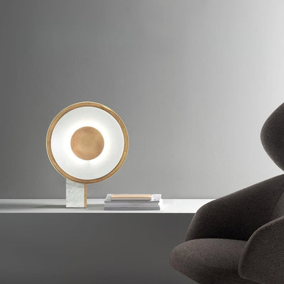 Tessain Marble Minimalist Table Lamp