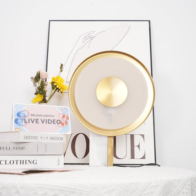 Tessain Marble Minimalist Table Lamp