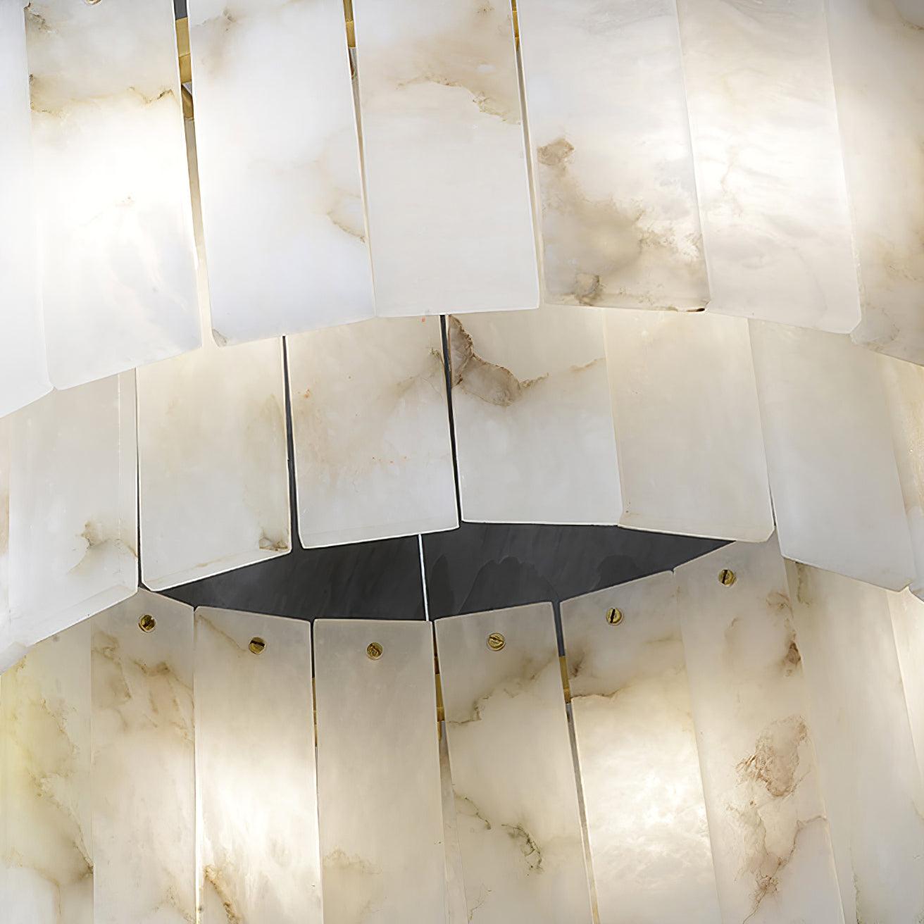 Dovin Alabaster Round Pendant Light