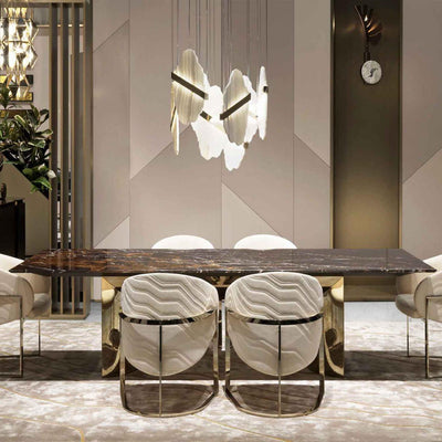 Ollorus Irregular Alabaster Chandelier