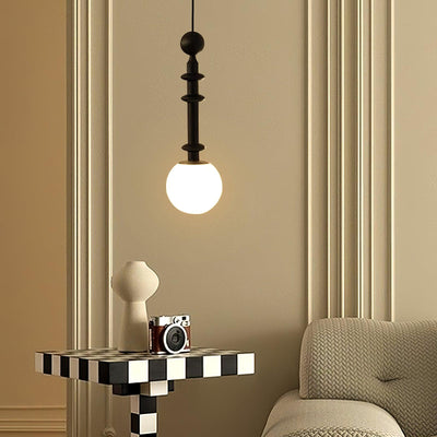 Barvel Wood Industrial Pendant Light
