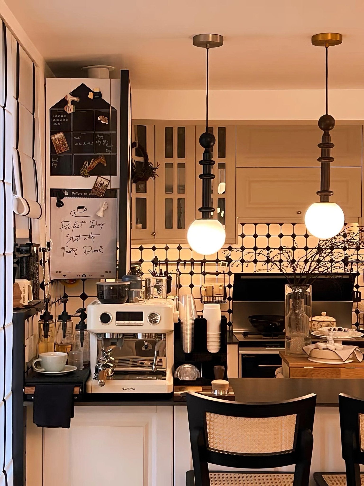 Barvel Wood Industrial Pendant Light