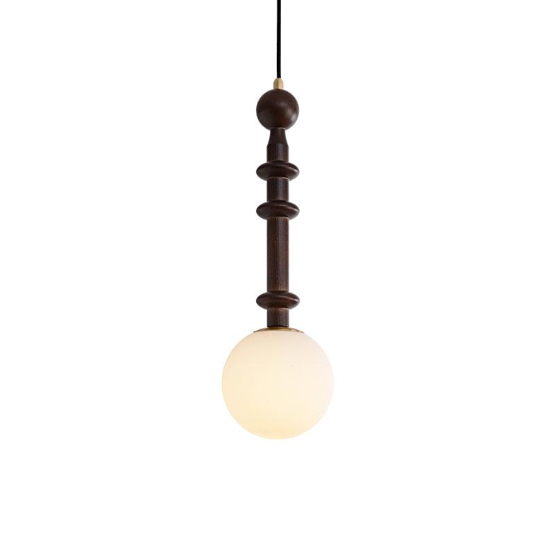 Barvel Wood Industrial Pendant Light