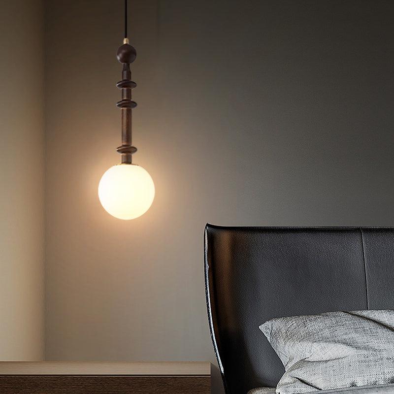 Barvel Wood Industrial Pendant Light