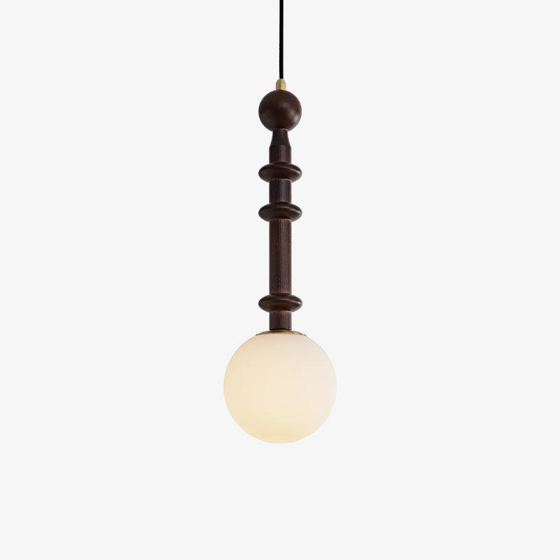 Barvel Wood Industrial Pendant Light