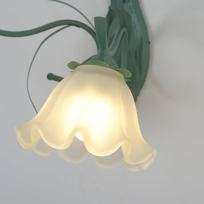Oly Premium Nordic Art Flared Glass Wall Light