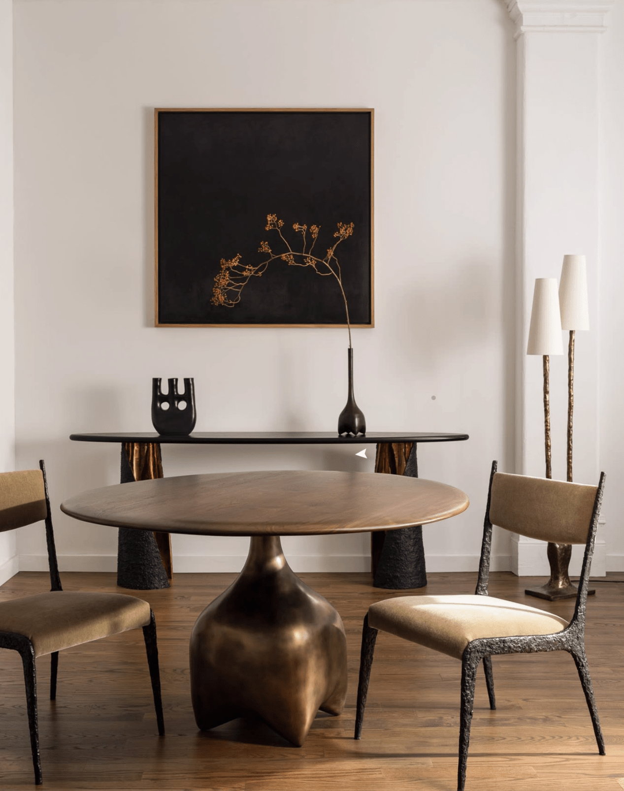 Bran Rooted Floor Light