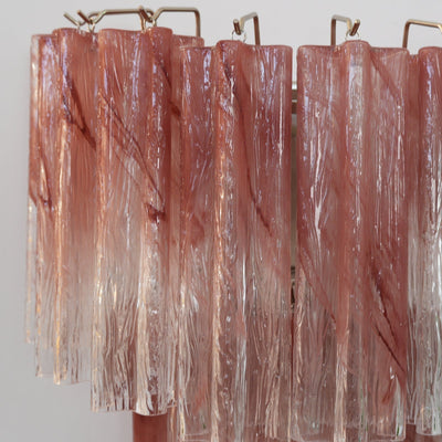 Lioreeria Wall Light Rose Glass Blades Romantic Watercolor
