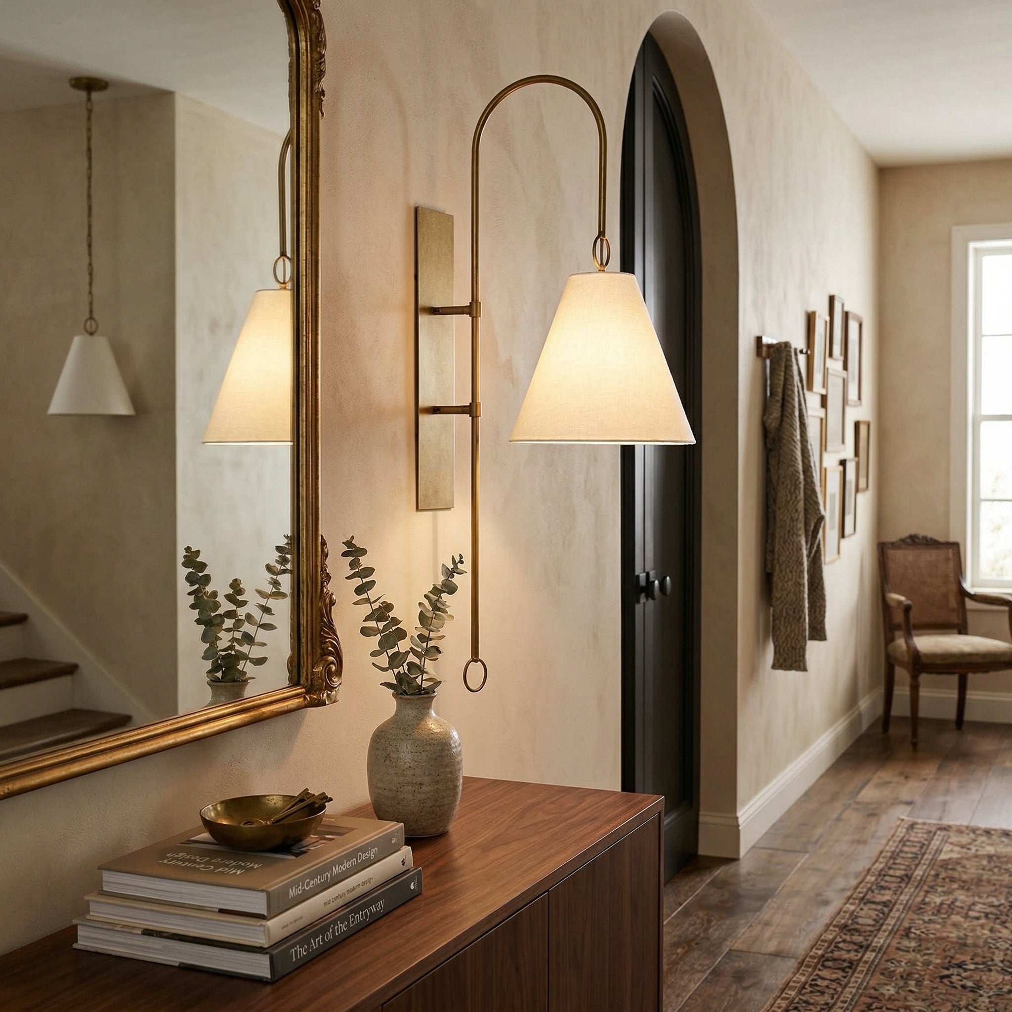 Ravenstead Brass Indoor Wall Light