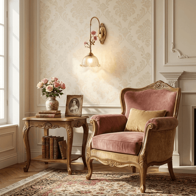 Rosamie Rose Wall Sconce
