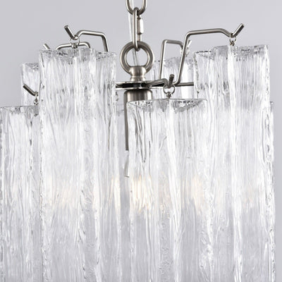 Lioroella Chandelier Pink Gradient Murano Glass