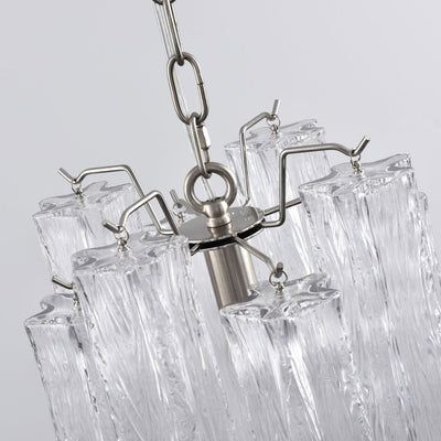 Lioroella Chandelier Pink Gradient Murano Glass
