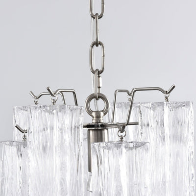 Lioroella Chandelier Pink Gradient Murano Glass
