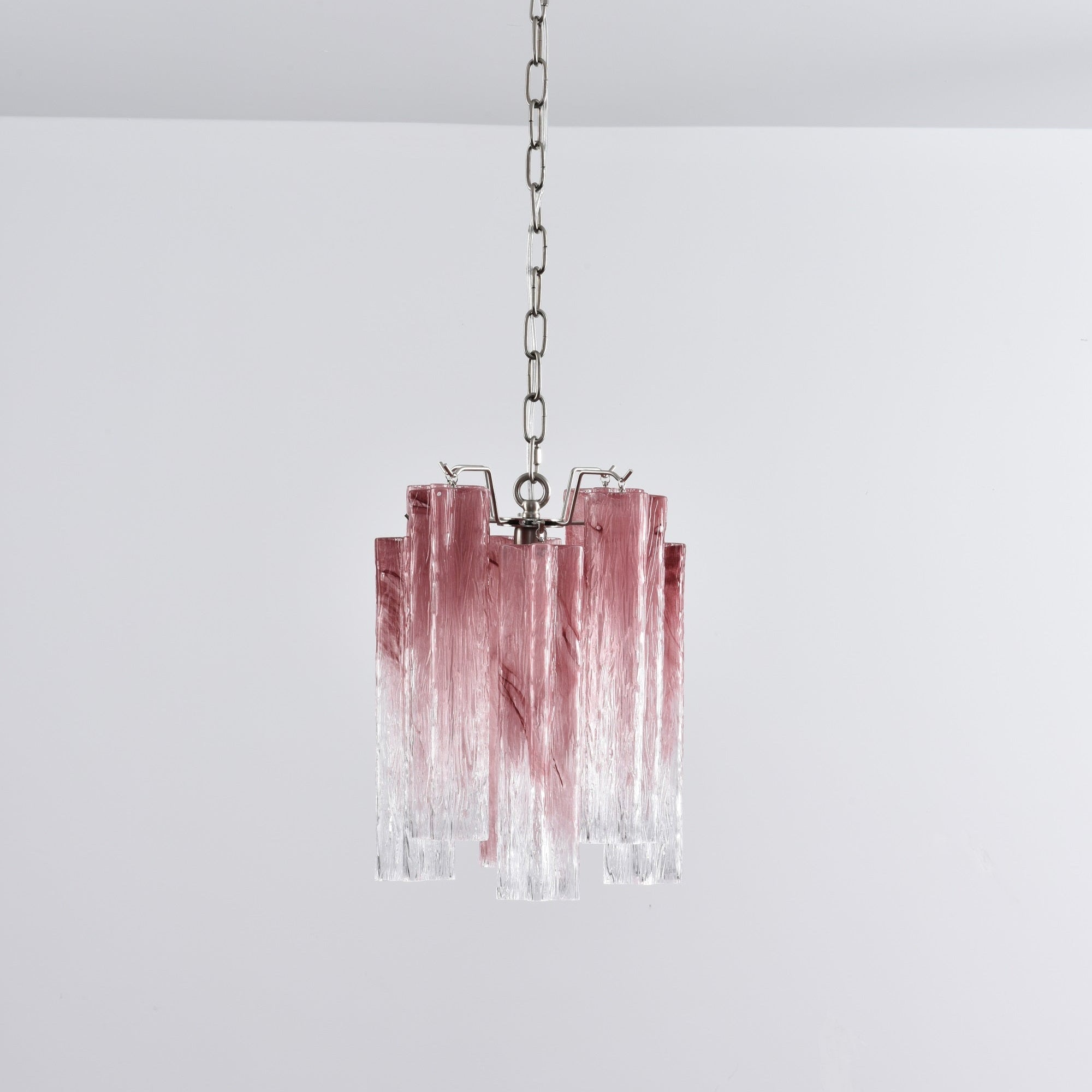 Lioroella Chandelier Pink Gradient Murano Glass
