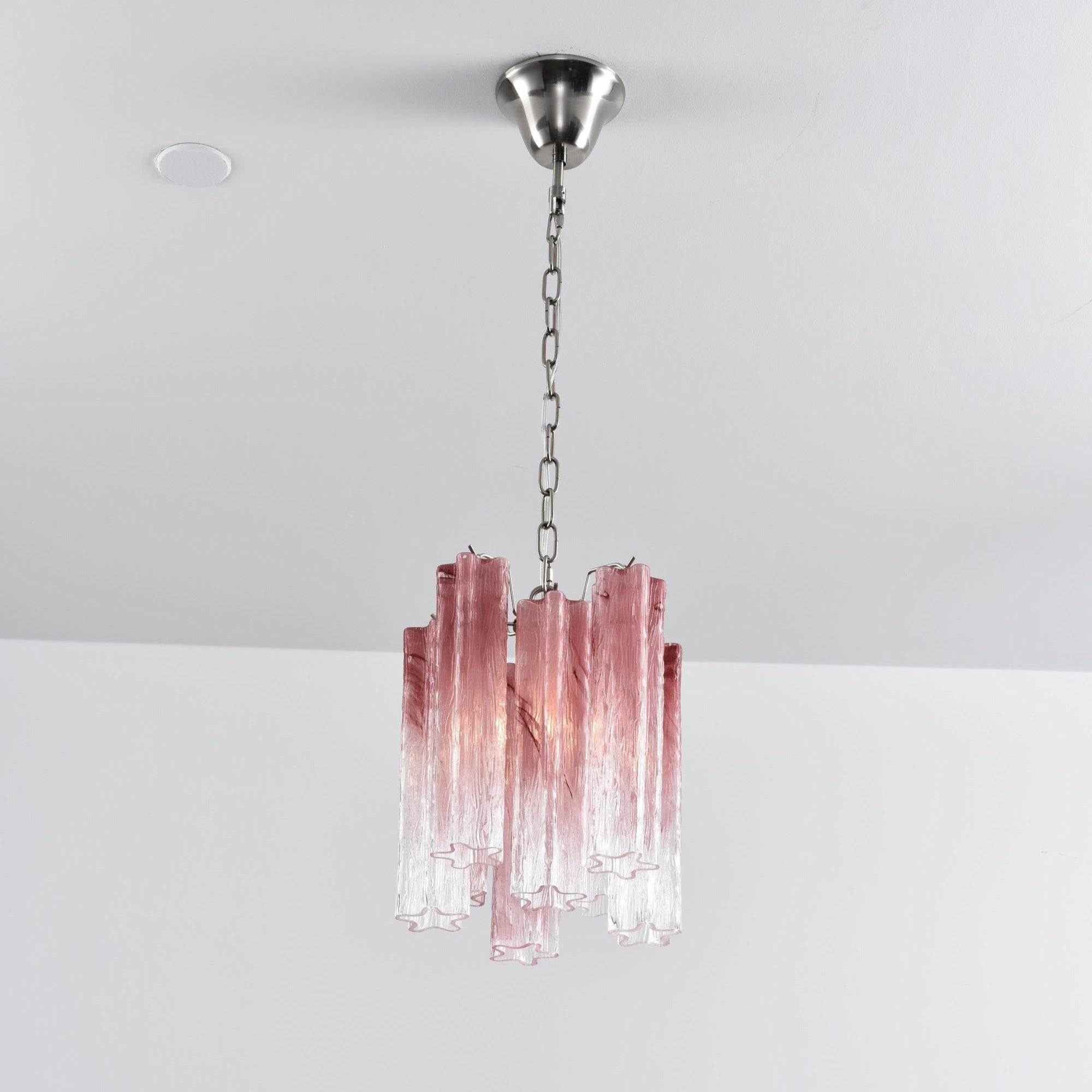 Lioroella Chandelier Pink Gradient Murano Glass
